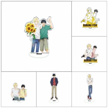 Jaapani Anime Banaan Kala Välguga Ilves Okumura Eiji Cosplay Mood Akrüül Seista Joonis Mudel Plaat + Base Laua Decor Xmas Kingitused