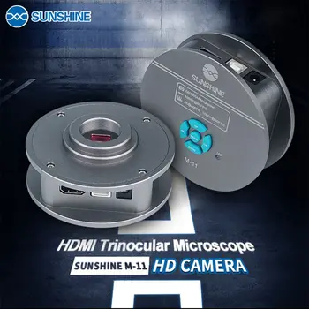 RELIFE M-11 4800W Piksel HDMI Trinocular Mikroskoobi HD Kaamera Tööstus-Klassi Kaamera Mobiiltelefoni Emaplaadi Remont Vahend