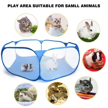 Lemmikloom Hamster Portable Folding Playpen Väikeste Loomade Mängida Aia Jaoks Hamstrid Tšintšiljad Siil Kutsikas Kassid
