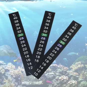 3tk Digitaalse Akvaariumi Kala Tank Külmiku Termomeeter Kleebis Mõõtmine Kleebised Temperatuur Kontrolli Vahendid