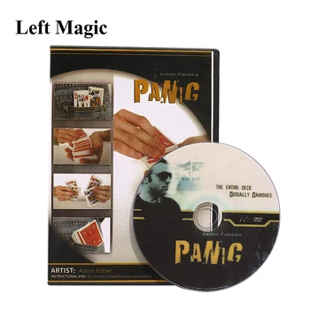 Paanika Poolt Aaron Fisher (Trikkide Ja DVD) - Magic Trikke Kaardi Mentalism Magic Etapp lähedalt Tarvikud Illusioonid Pool Magic