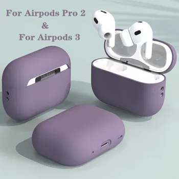 Origina lLiquid Silikooni puhul Airpods Pro 2 Juhtmeta Bluetooth-Kõrvaklapp karpi kohta Apple AirPods 3 2 Pehme Kate