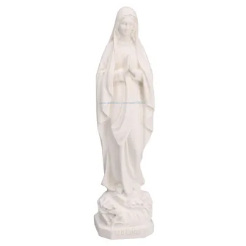 Õnnistatud Madonna Palvetab Neitsi Maarja Kuju Skulptuur Püha Figuriin Katoliku Kiriku Kodu Kaunistamiseks Suveniirid, Kingitus 7.25 tolli
