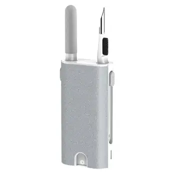 Multi-funktsionaalne Cleaner Kit Earbuds Puhastamine Pintsel Pliiats Kõrvaklappide Puhul Ekraani Puhastamise Vahendid (ilma Puhastus Vedelik)