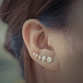 Korea Earings Mood Ehteid Kuu Faasid Mägironijad Oorbellen Earings Naiste Pulm Earing Kõrvarõngad Hulgimüük