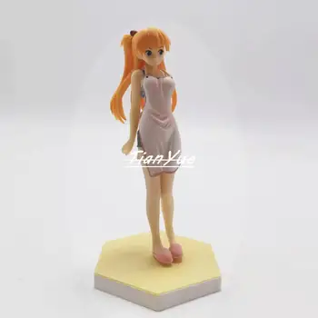 Anime LAINE Asuka Shikinami Langley Põll ver. Mudel PVC Kuju Tüdrukud Joonis Mänguasjad 17cm