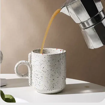 Põhjamaade Värvikas Splash-tint Keraamilised Kruusid, Personaliseeritud Kohvi, Tee, Piima Tassi Loominguline Käepidemed Paar Kruus Tass Köök Drinkware