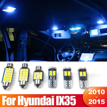 Näiteks Hyundai IX35 2010 2011 2012 2013 2014 2015 4tk vigadeta Auto Canbus LED Interjööri Kaart Dome Tuled Pagasiruumi Valgus Tarvikud