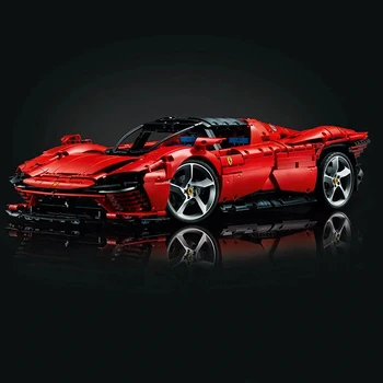 3778PCS Tehnilised Ferrari Daytona SP3 superauto neid mudel ehitusplokid mänguasjad poistele Jõulud sünnipäeva kingitus ühilduv 42143 9 et