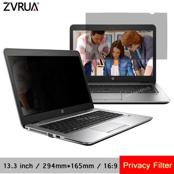 13.3 tolline ( 294mm*165mm ) Privacy Filter 16:09 Sülearvuti, Sülearvuti Anti-glare Screen protector kaitsekile