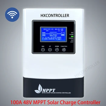 80A 100A 250VDC MPPT Päikese Eest vastutav 24V 48V 96V PV Laadimise Kontroller Regulaator, WIFI, RS485 Jaoks Lifepo4 Liitium Aku
