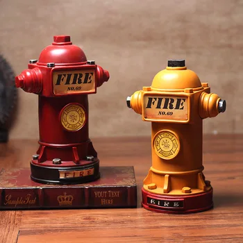 Loominguline tuletõrjehüdrant Home Decor Ameerika-stiilis Briti Tööstus-Stiilis Retro LOFT Kodu Rekvisiidid, Baar Dekoratsioonid, Kaunistused Ekraan