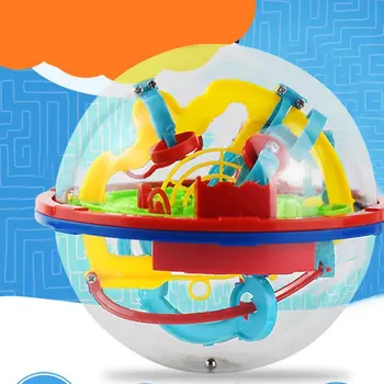 Kuum 3D Puzzle Naljakas Rägastik Palli 299 Tasandil Maagiline Mõistus Marmor Puzzle Mäng IQ Tasakaalu Haridus Mänguasjad, Lapsed Täiskasvanud Mänguasi Palli