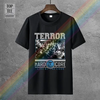 Võidu Arvestust Terror Bänd Hardcore Foto Logo T-Särk Trükitud T-Särk Puhtast Puuvillast Meeste