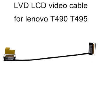 T490S LCD LVDS Video Kaabel Lenovo ThinkPad T490 T495 TOUCH EDP Pistik 02HK989 DC02C00DZ20 01YT382 02DM373 40Pin