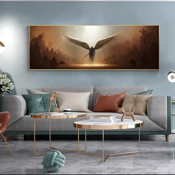 Peaingel õiguse Tyrael Seina Lõuend Kunsti Maali Seina Art Plakat ja Print Seina Art Pilt elutuba Home Decor