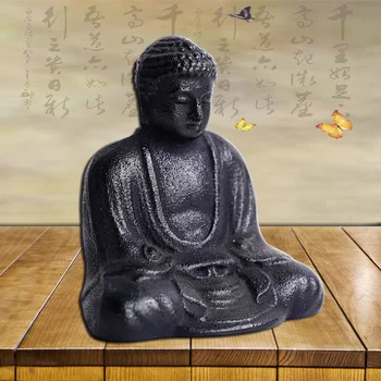 Jaapani Malmist Buddha Kuju Suur Buddha Kamakura Lõuna-Jaapani Ironware Budistliku Toodete Home Decor Figuriin