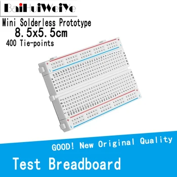 400 Lips Punkte Solderless Breadboard PCB Leib Juhatuse Bussi Test trükkplaadi Mini Universal Universaalne Test Protoboard DIY