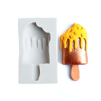 Aouke Jäätis Popsicle Silikoonist Vormi Flip Suhkru Kook DIY Dekoratiivsed Aksessuaarid Šokolaadi Hallitus Jelly Savi Koonus Silikoon Õliga
