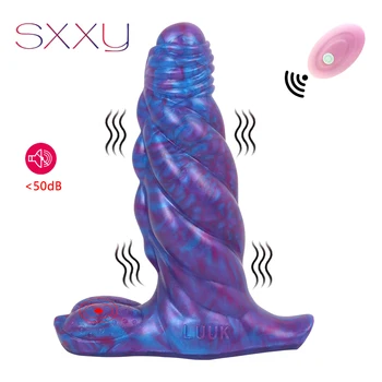 SXXY Uus Väike Stiilis Vibraator Traadita Kaugjuhtimispult Vibreeriv Dildo Sugu Mänguasjad, Naiste Naiste Masturbatsioon Stimuleeriv USB Laadida