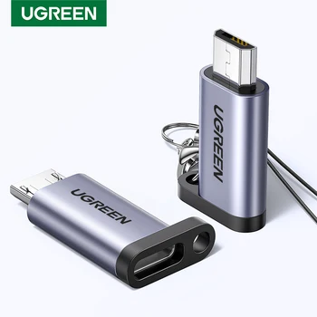 Ugreen USB Type-C Adapter, Tüüp C-Micro-USB-Naiste ja Meeste Konverterid Xiaomi Samsungi Laadija Data Kaabel USBC USB-C Adapter