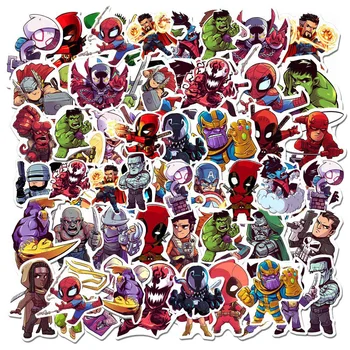 10/30/50tk Disney Marvel Avengers Superkangelased Kleebised Esteetiline DIY Vee Pudel Rula Jalgratta Lapsed, Peace Kleebised Pack