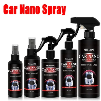 100ml/50ml Auto Nullist Eemaldamise Spray Remont Nano Spray Kriimustuste Remont Auto Keraamiline Kate Klaas poleerimispastat Vedelik