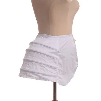 Victoria Crinoline Petticoat Underskirt Valge Puuri Raami Pannier Valge Poole Tõsta