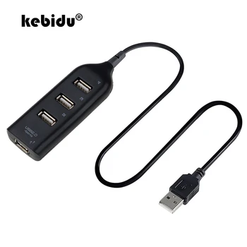 Rummu Adapter USB Hub Mini USB 2.0 Hi-Speed 4-Port Splitter For PC Sülearvuti, Sülearvuti Vastuvõtja Arvuti Välisseadmete Tarvikud