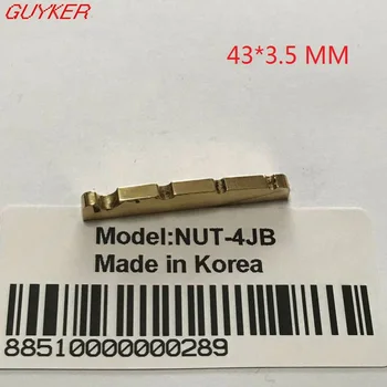 Slotted Brass Bass Nut Electric Bass Kitarr - Suurus 43*3,5 mm