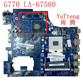 Sobib PIWG4 LA-6758P Lenovo G770 sülearvuti HM65 HD6650 emaplaadi 100% test toimetaja
