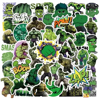 50 Uus Marvel Filmi Hulk Graffiti Kleebised Elektriauto Auto Pagasi Cartoon Vee Tassi Veekindel Dekoratiivsed Kleebised