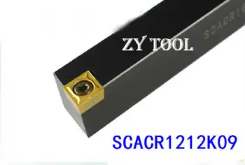 SCACR1212K09 12*12 mm Metall Treipingi lõiketerad Treipingi Masin CNC Treimine Vahendid Välise Toite tööriistahoidik S-Tüüpi SCACR/L