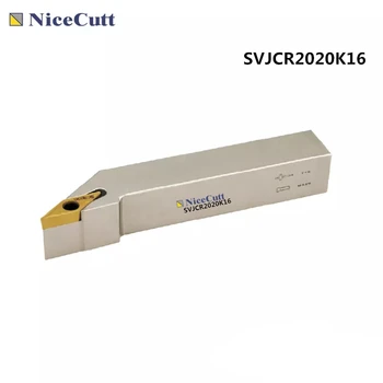 Nicecutt Lathe Tools CNC Masin SVJCR2020K16 SVJCL2020K16 Välise Omanik VCMT Karbiid Keerates Lisa