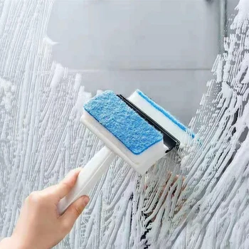 Wc Cleaning Brush Kahepoolne Klaasipuhasti Peegel Klaas Sponge Vannituba Köögi Seina Majapidamises Puhastus Vahend Kasulik Asi Kodus